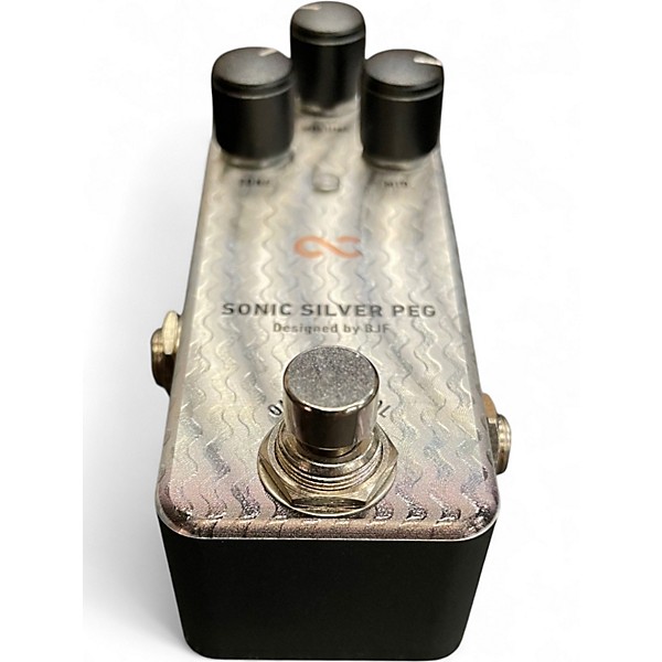 Used One Control SONIC SILVER PEG Bass Effect Pedal