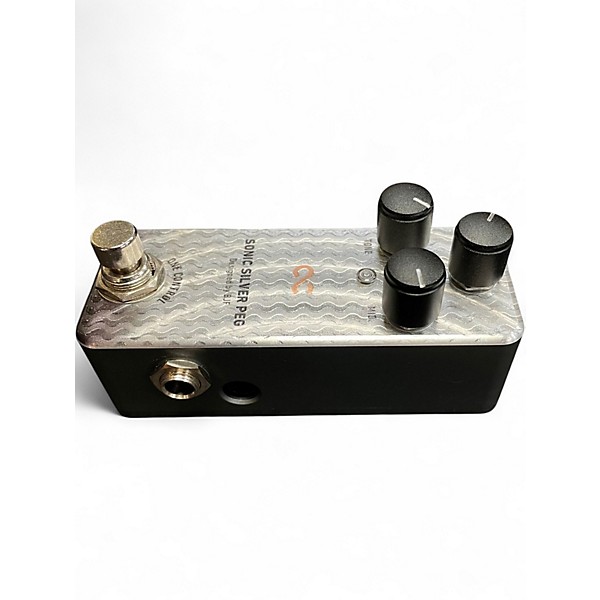 Used One Control SONIC SILVER PEG Bass Effect Pedal