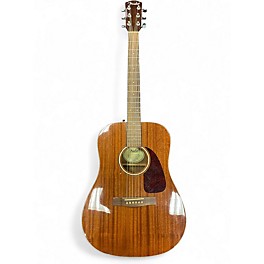 Used Fender CD140SCE Mahogany Mahogany Acoustic Electric Guitar