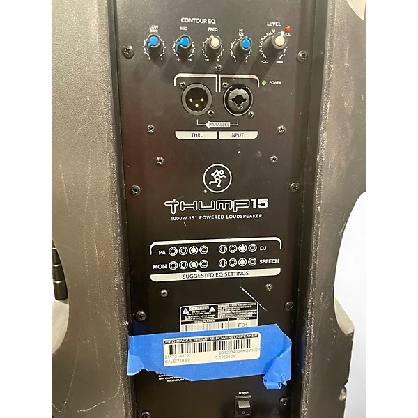 Used Mackie thump 15 Powered Speaker