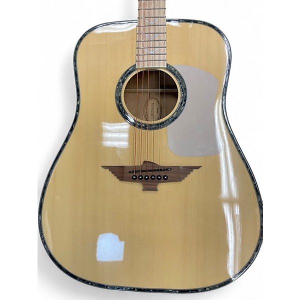 Used Keith Urban PHOENIX rain white Acoustic Guitar