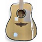 Used Keith Urban PHOENIX rain white Acoustic Guitar
