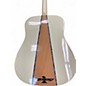 Used Keith Urban PHOENIX rain white Acoustic Guitar