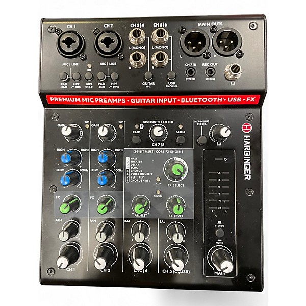 Used Harbinger LX8 Unpowered Mixer
