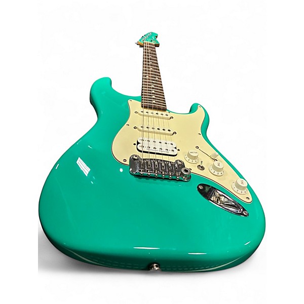 Used G&L USA Legacy Bel Air Green Solid Body Electric Guitar
