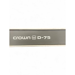 Used Crown D-75 Power Amp
