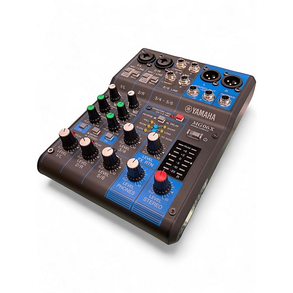 Used Yamaha MG06X Unpowered Mixer