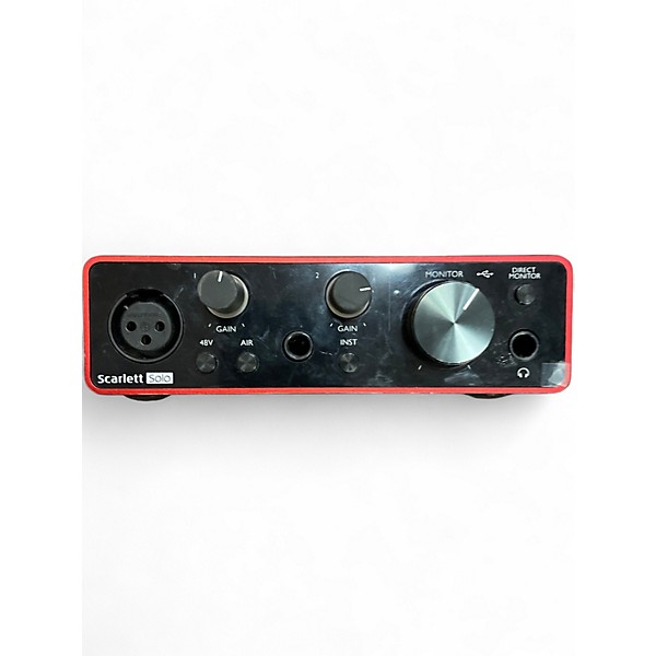 Used Focusrite Scarlett Solo Gen 3 Audio Interface