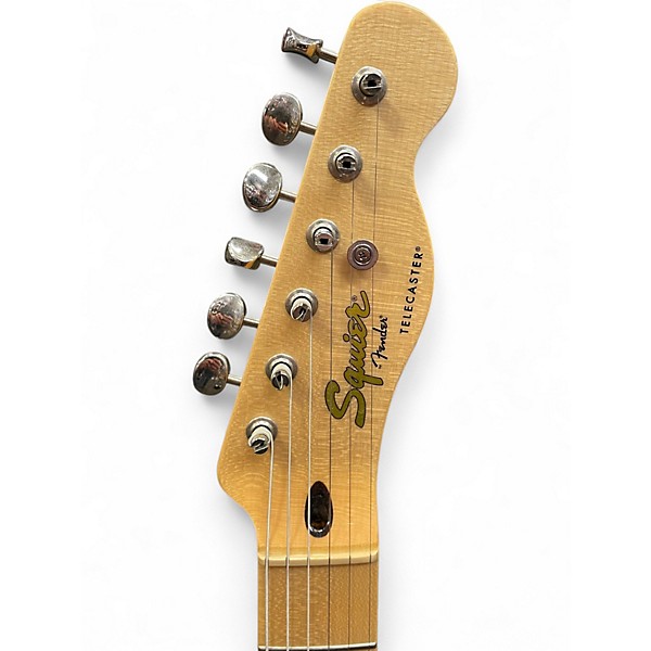 Used Squier Classic Vibe Telecaster Thinline Natural Hollow Body Electric Guitar