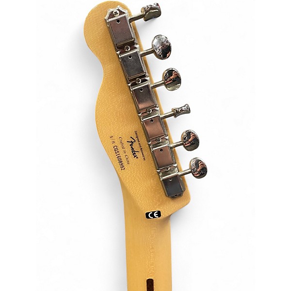 Used Squier Classic Vibe Telecaster Thinline Natural Hollow Body Electric Guitar
