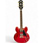 Used Epiphone ES355 Red Hollow Body Electric Guitar thumbnail