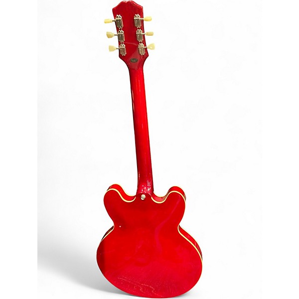 Used Epiphone ES355 Red Hollow Body Electric Guitar