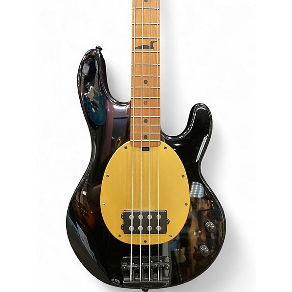 Used Sterling by Music Man PETE WENTZ SIGNATURE BASS Black Electric Bass Guitar