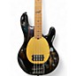 Used Sterling by Music Man PETE WENTZ SIGNATURE BASS Black Electric Bass Guitar