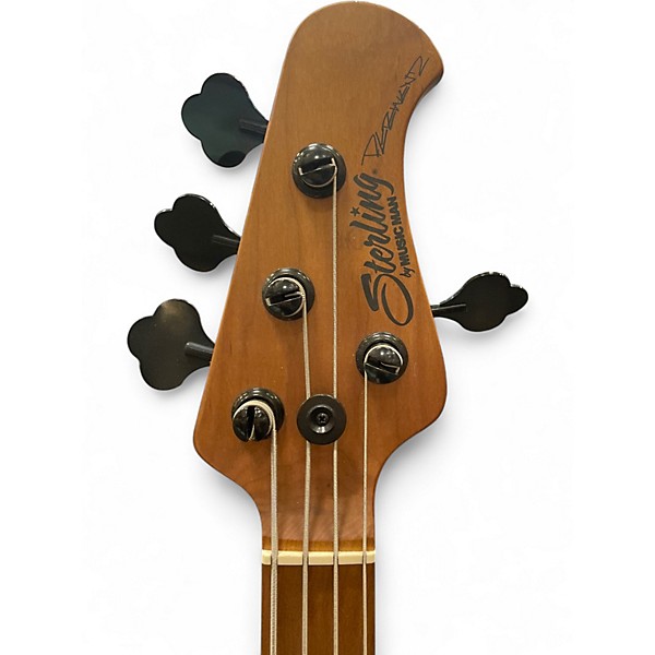 Used Sterling by Music Man PETE WENTZ SIGNATURE BASS Black Electric Bass Guitar
