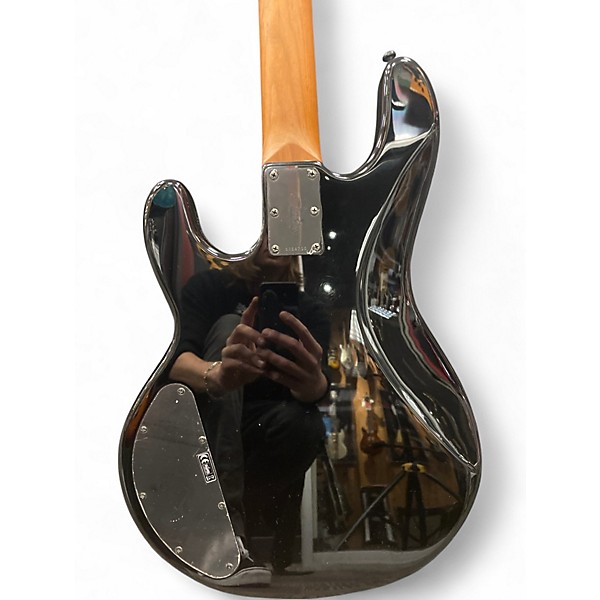 Used Sterling by Music Man PETE WENTZ SIGNATURE BASS Black Electric Bass Guitar