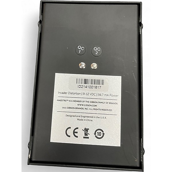 Used Maestro Invader Distortion Effect Pedal