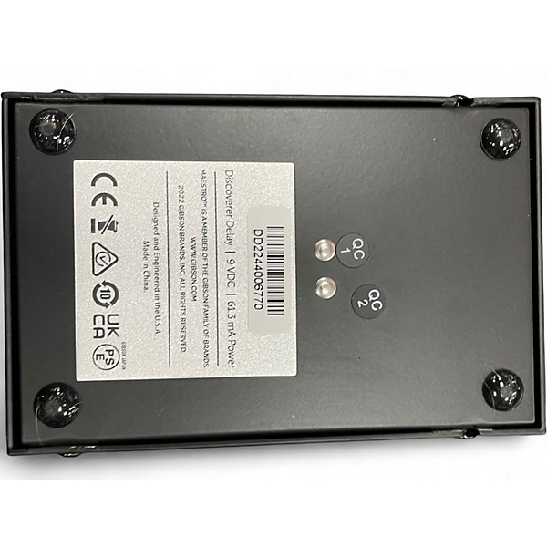 Used Maestro discoverer delay Effect Pedal