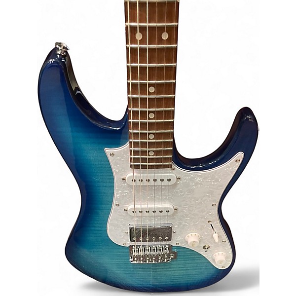 Used Ibanez AZ22S1 Turquoise BURST Solid Body Electric Guitar