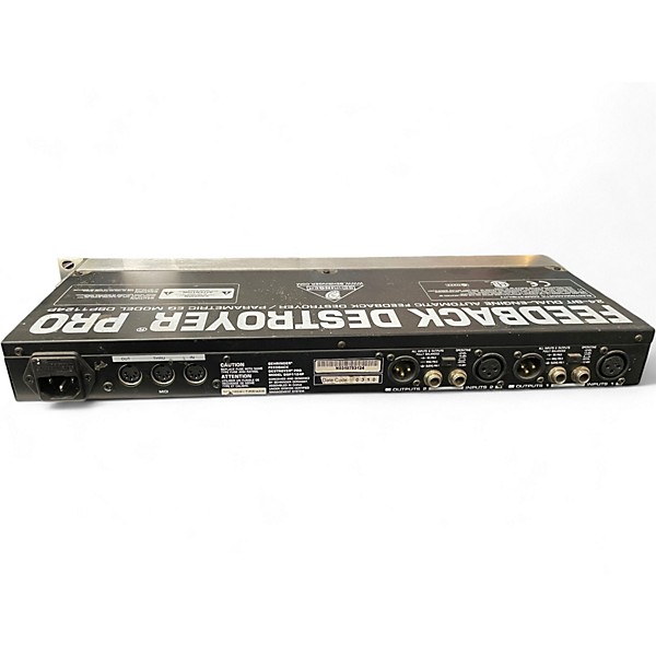 Used Behringer Feedback Destroyer Pro DSP1124P Feedback Suppressor