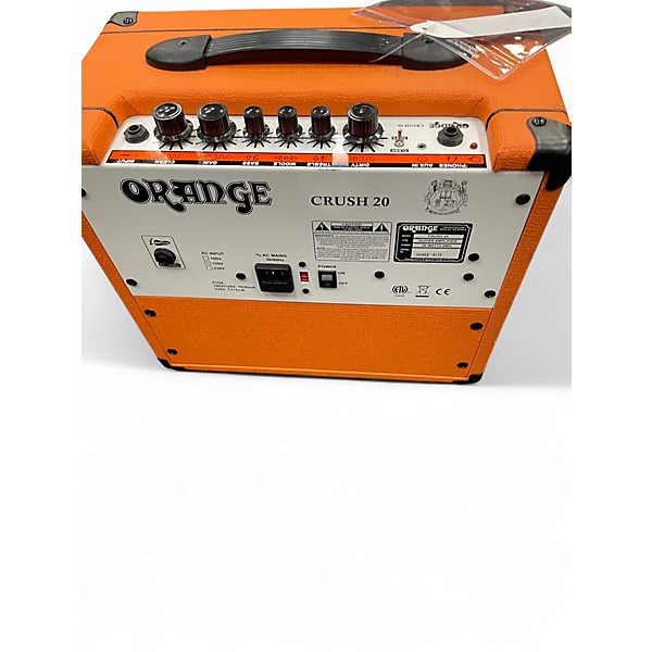 Used Orange Amplifiers Crush 20 20W 1x8 Guitar Combo Amp