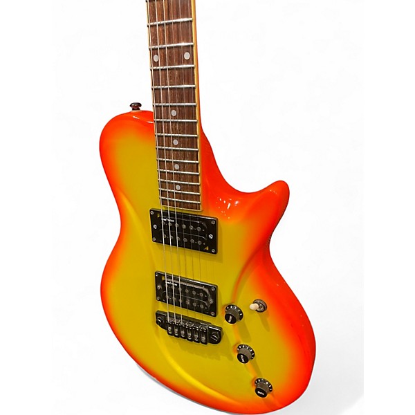 Used Switch Vibracell Orange Burst Solid Body Electric Guitar