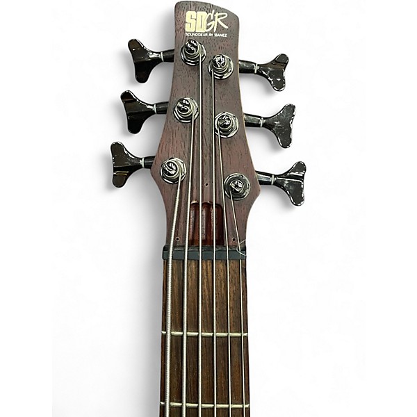 Used Ibanez SR 506 BROWN MAHOGONY Electric Bass Guitar