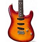 Used 2000s Fender STRATCASTER 2 Color Sunburst Solid Body Electric Guitar