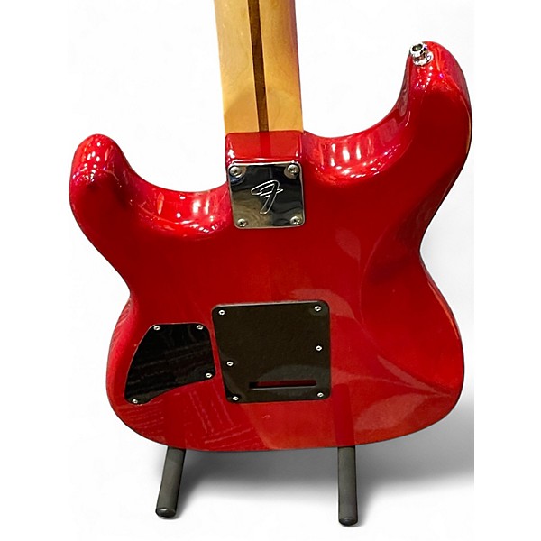 Used 2000s Fender STRATCASTER 2 Color Sunburst Solid Body Electric Guitar