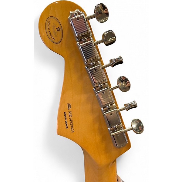 Used 2010s Fender Classic Series 1960S Stratocaster Yellow Solid Body Electric Guitar