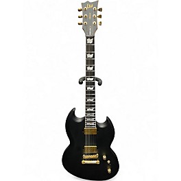 Used ESP LTD Viper 1000 Deluxe Vintage Black Solid Body Electric Guitar