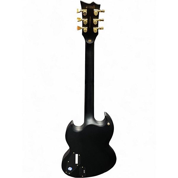 Used ESP LTD Viper 1000 Deluxe Vintage Black Solid Body Electric Guitar