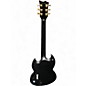 Used ESP LTD Viper 1000 Deluxe Vintage Black Solid Body Electric Guitar