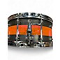 Used Hog Chain 14X6.5 custom snare walnut and red acrylic Drum