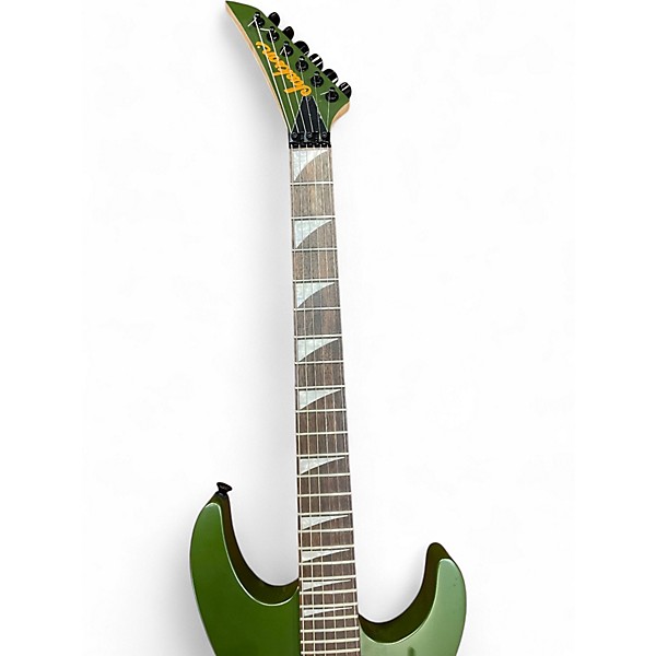 Used Jackson DK2-XR ARMY GREEN Solid Body Electric Guitar