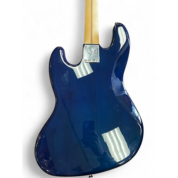 Used Fender Player II Jazz Bass Trans Blueburst Electric Bass Guitar