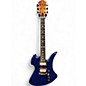 Used B.C. Rich Mockingbird STQ 70's Conversion by John Moody Trans Blue Over Mahogany / Maple Solid Body Electric Guitar thumbnail