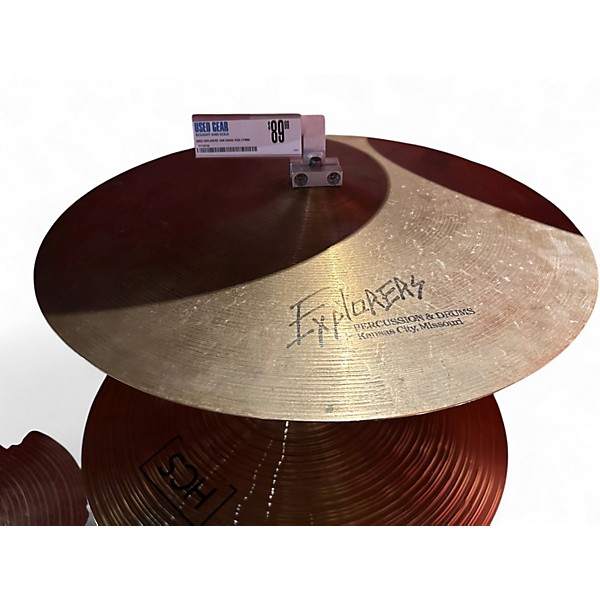 Used Explorers 18in CRASH RIDE Cymbal