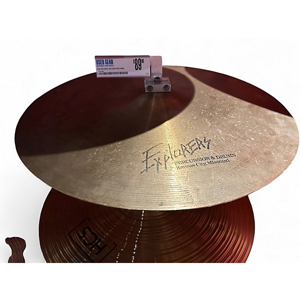 Used Explorers 18in CRASH RIDE Cymbal