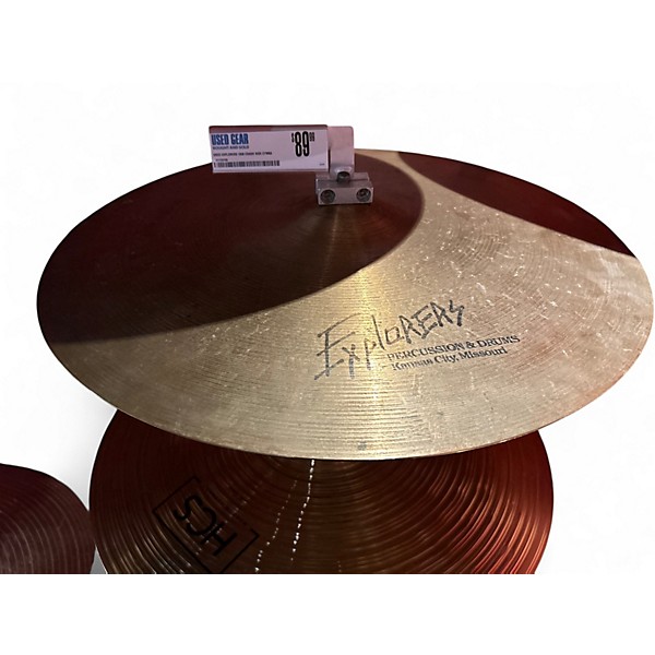 Used Explorers 18in CRASH RIDE Cymbal