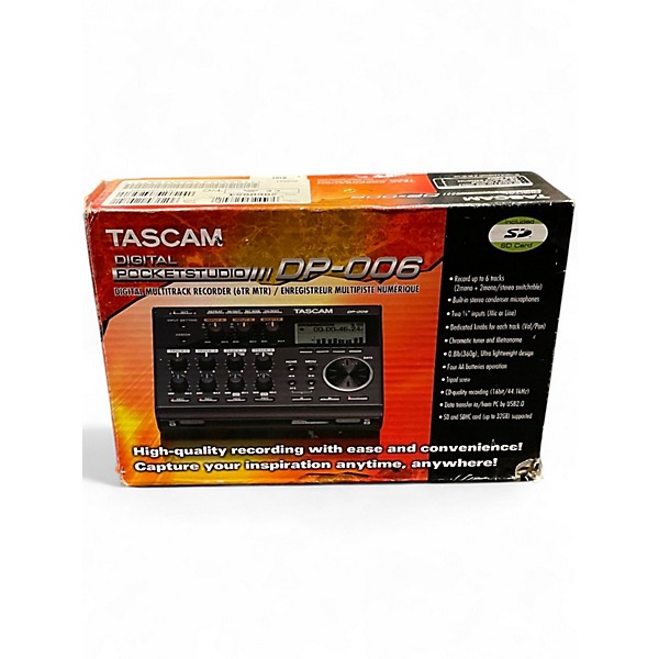Used TASCAM DP03 MultiTrack Recorder