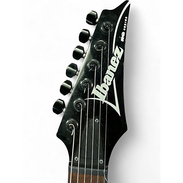 Used Ibanez RG6003FM Black Solid Body Electric Guitar