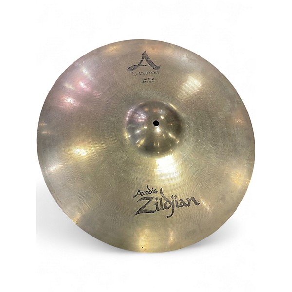 Used Zildjian 20in A custom ping ride Cymbal