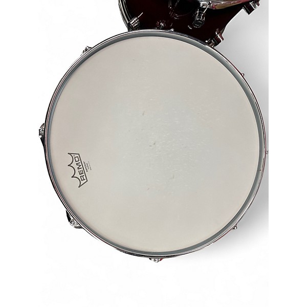 Used PDP by DW 7 Piece X7 Red to Black Fade Drum Kit