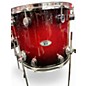 Used PDP by DW 7 Piece X7 Red to Black Fade Drum Kit