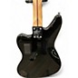 Used Squier JAGUAR Black Electric Bass Guitar