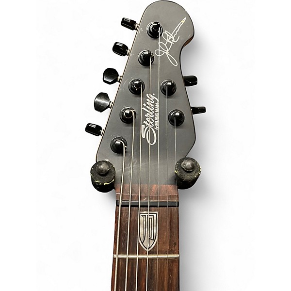 Used Sterling by Music Man JP70 John Petrucci Signature Satin Black Solid Body Electric Guitar
