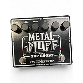 Used Electro-Harmonix Metal Muff Distortion With Top Boost Effect Pedal