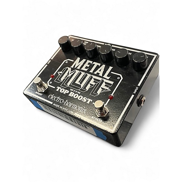Used Electro-Harmonix Metal Muff Distortion With Top Boost Effect Pedal