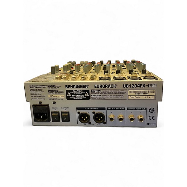 Used Behringer UB1204FX-PRO Unpowered Mixer